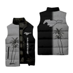 Ford Mustang Sleeveless Puffer Jacket SHW037
