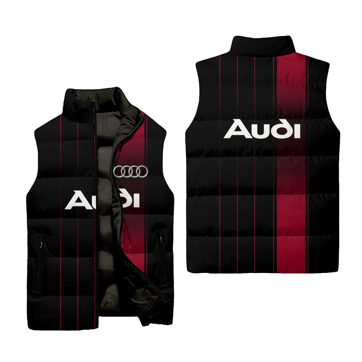 Audi Sleeveless Puffer Jacket SC068
