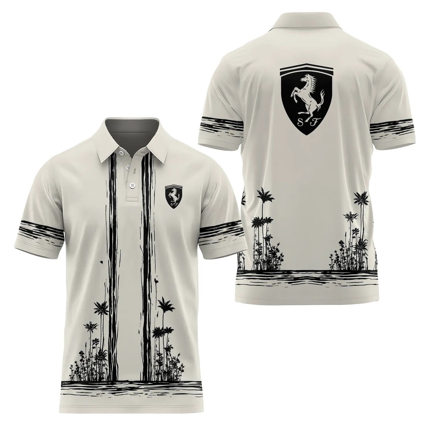 Ferrari Short Sleeve Polo SHW043