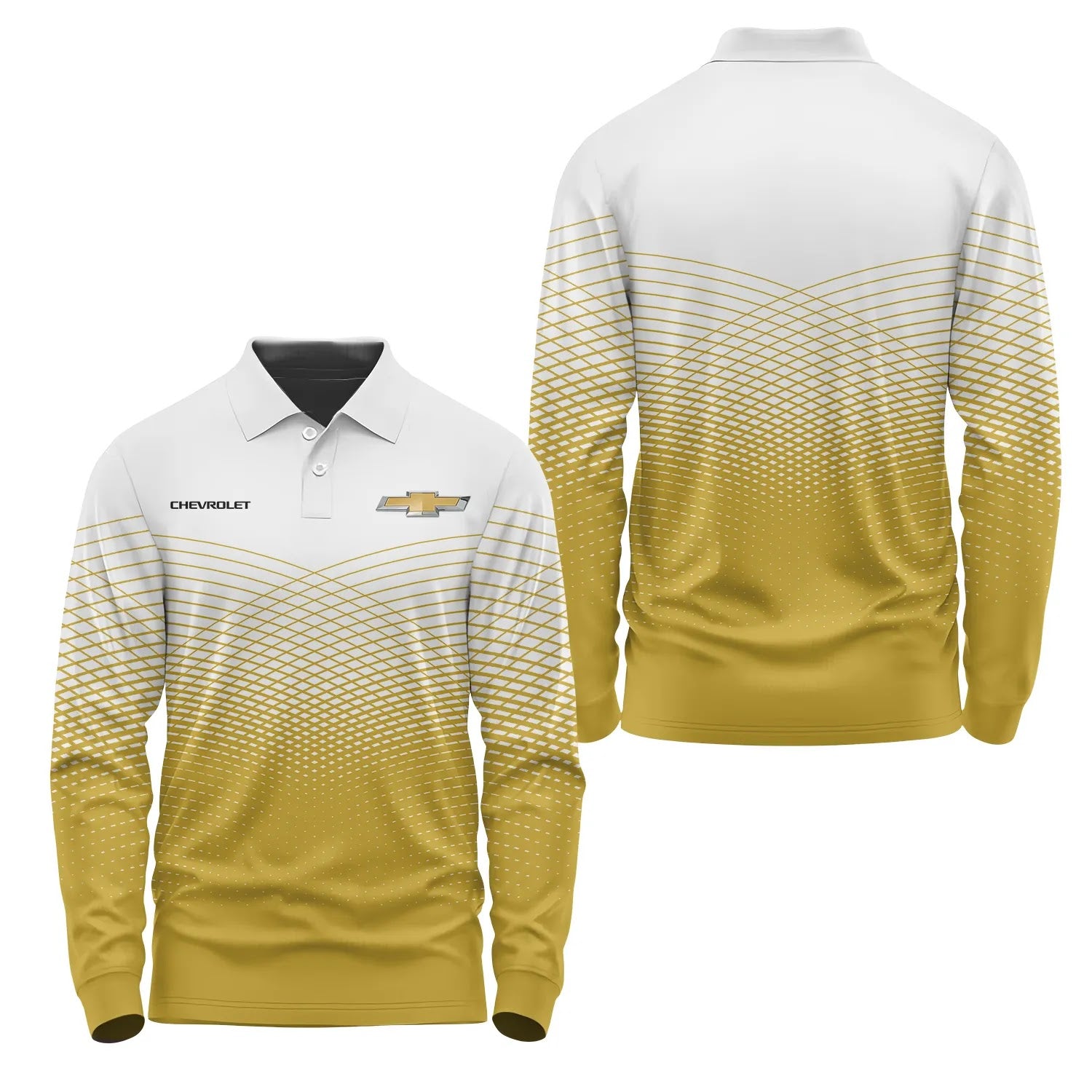 Chevrolet Long Sleeve Polo SC109
