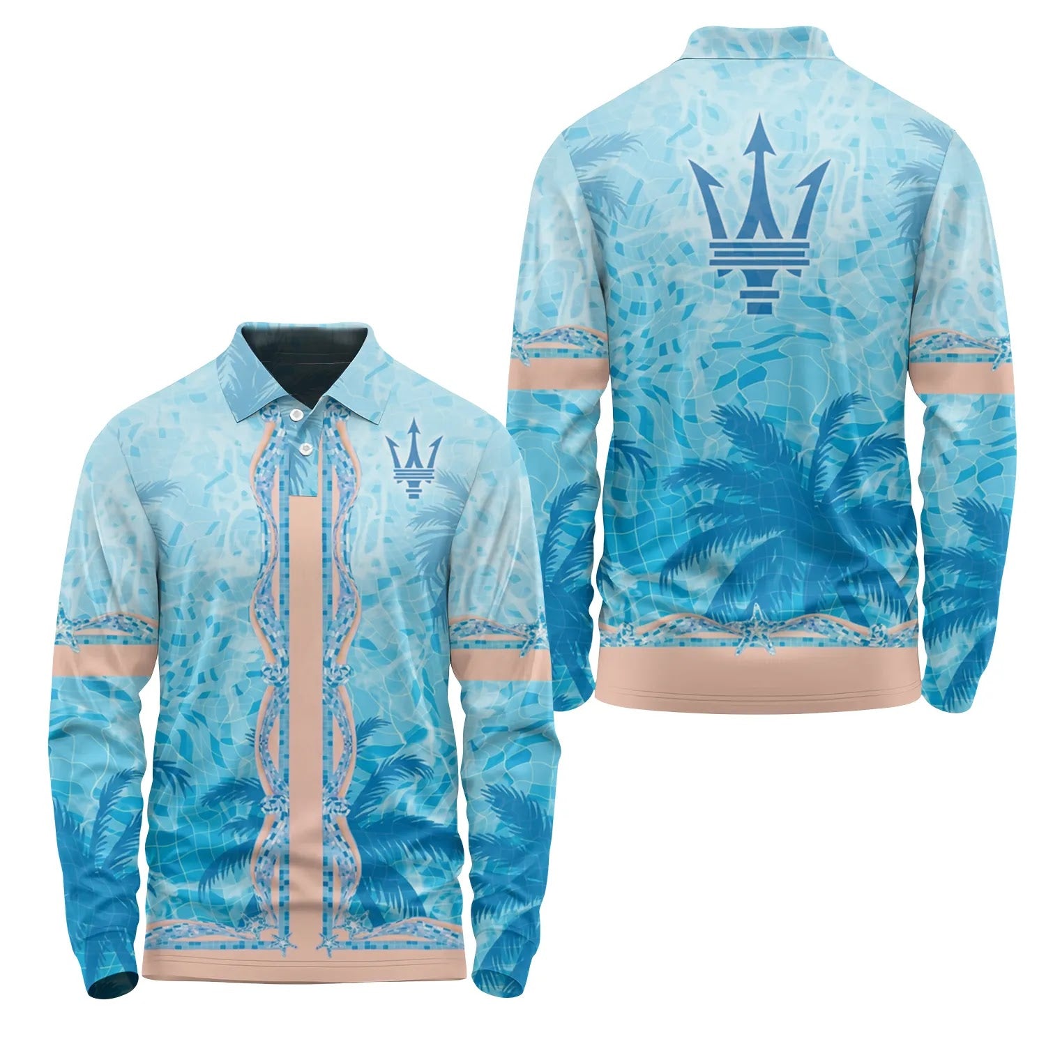 Maserati Long Sleeve Polo SHW026