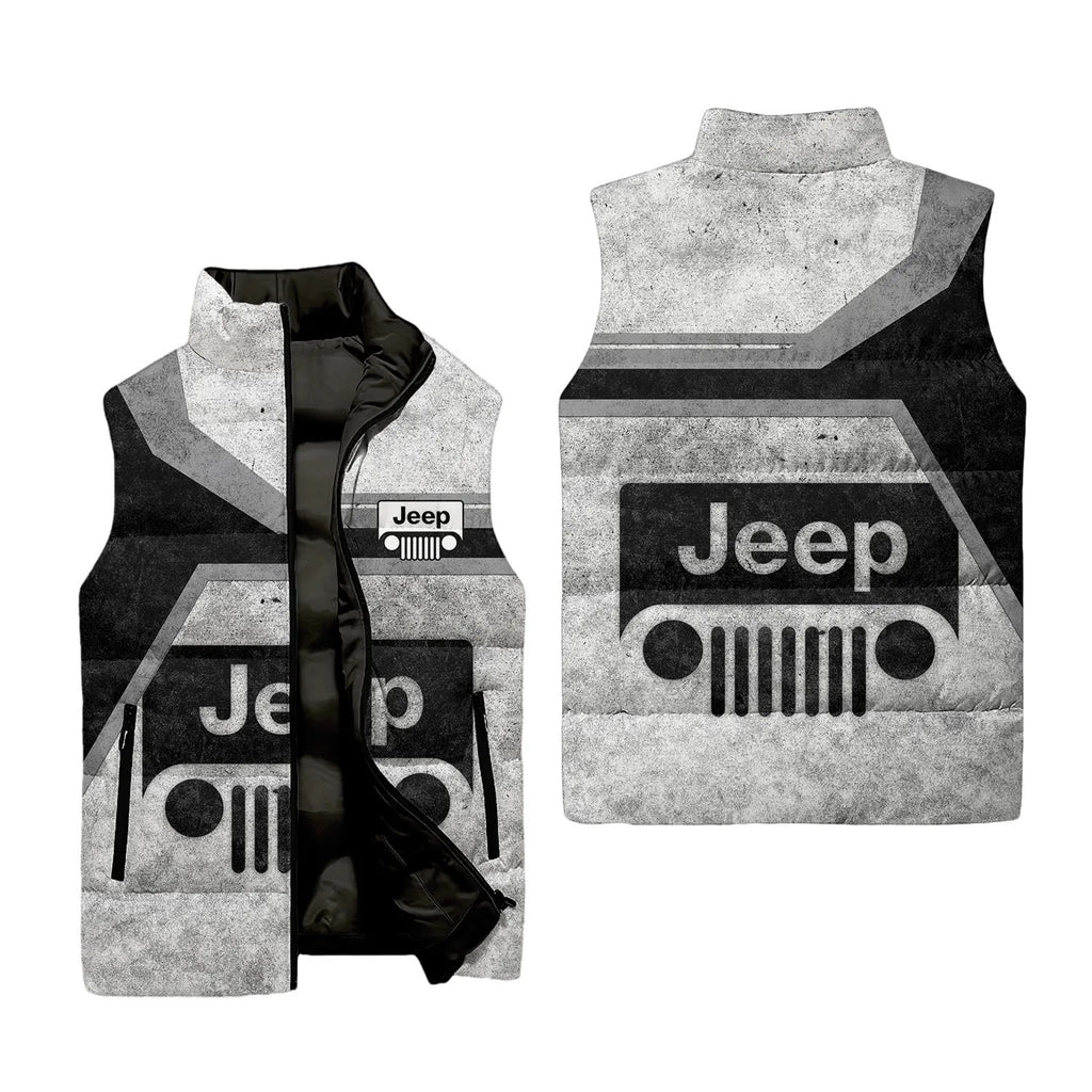 Jeep Sleeveless Puffer Jacket SC086