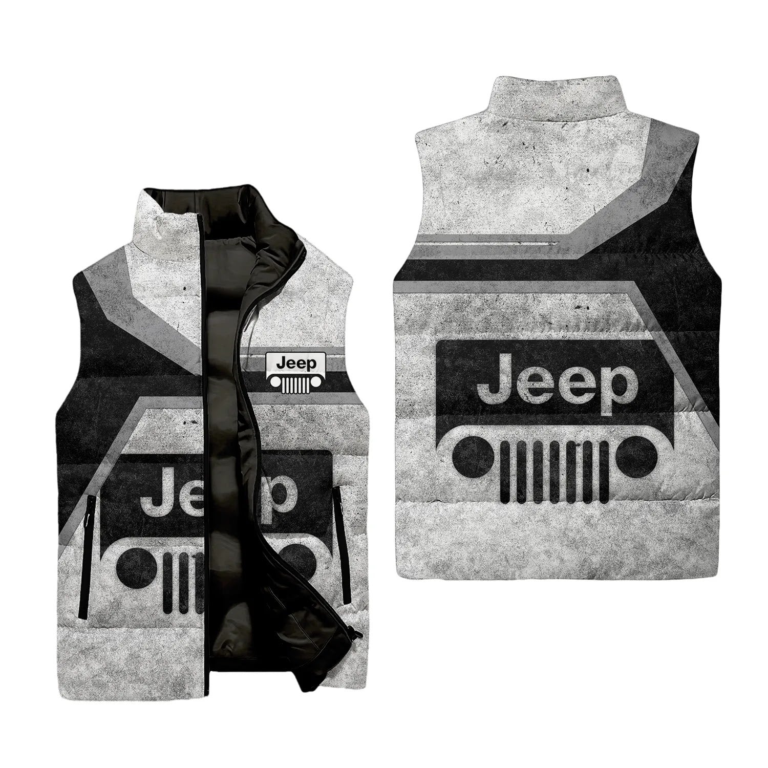 Jeep Sleeveless Puffer Jacket SC086