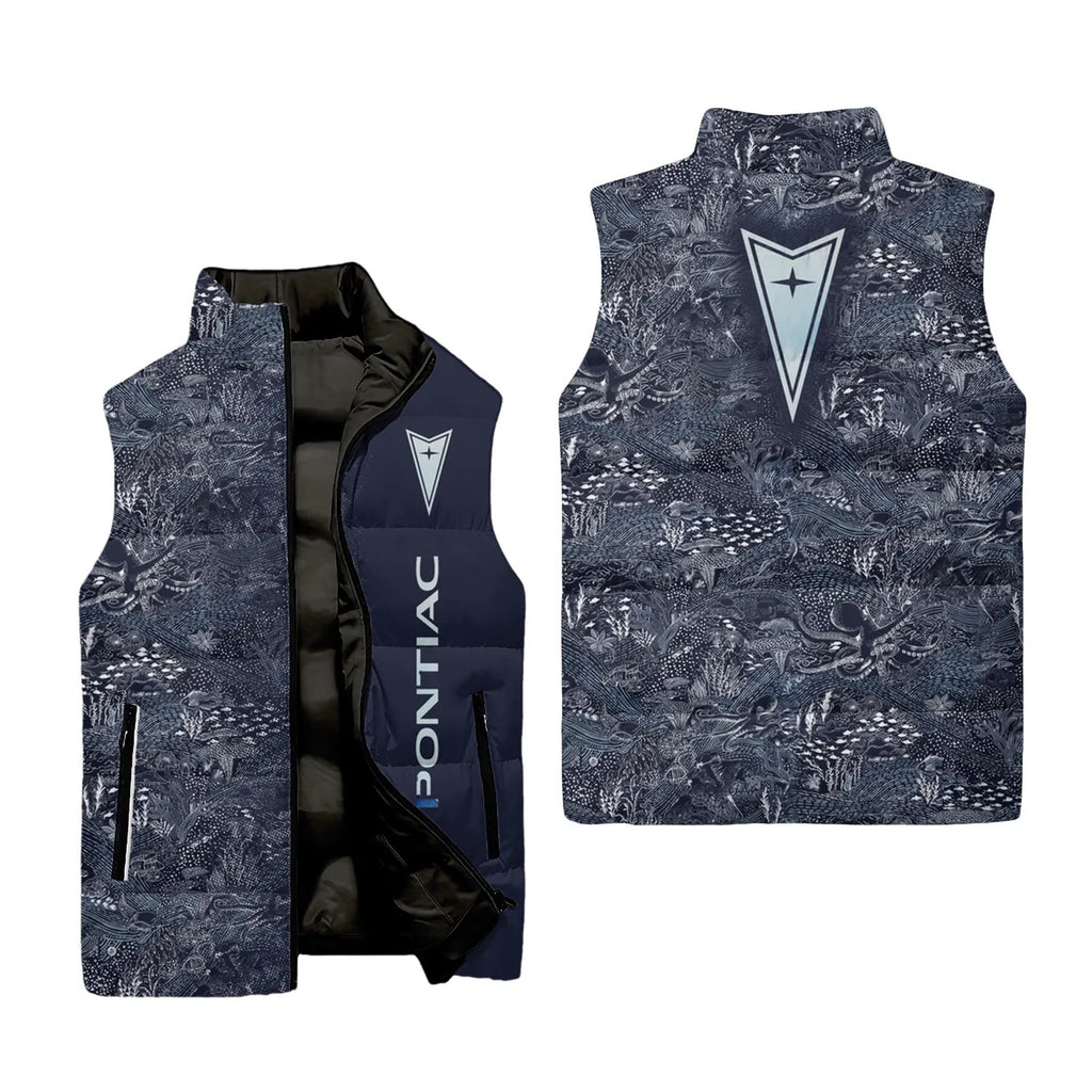 Pontiac Sleeveless Puffer Jacket SHW006