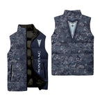 Pontiac Sleeveless Puffer Jacket SHW006
