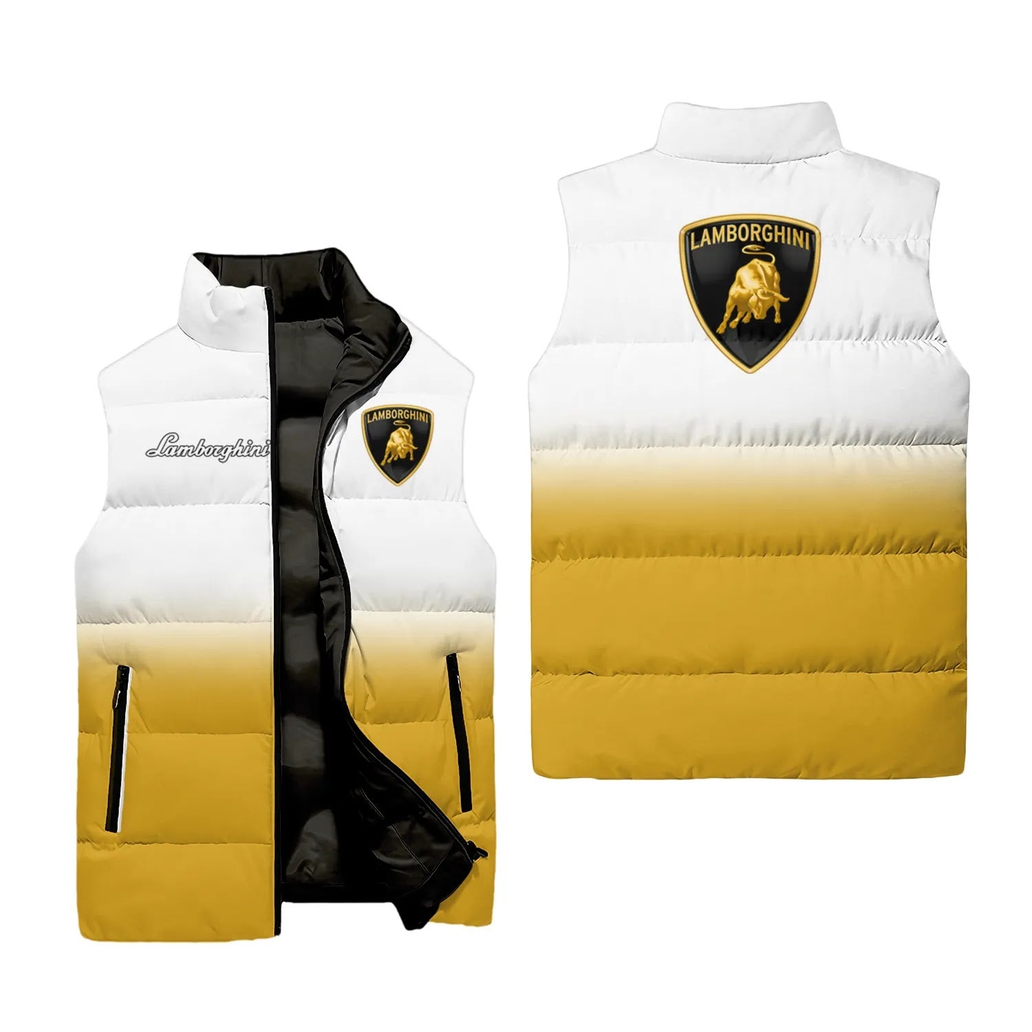 Lamborghini Sleeveless Puffer Jacket SC120