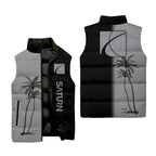 Saturn Sleeveless Puffer Jacket SHW037