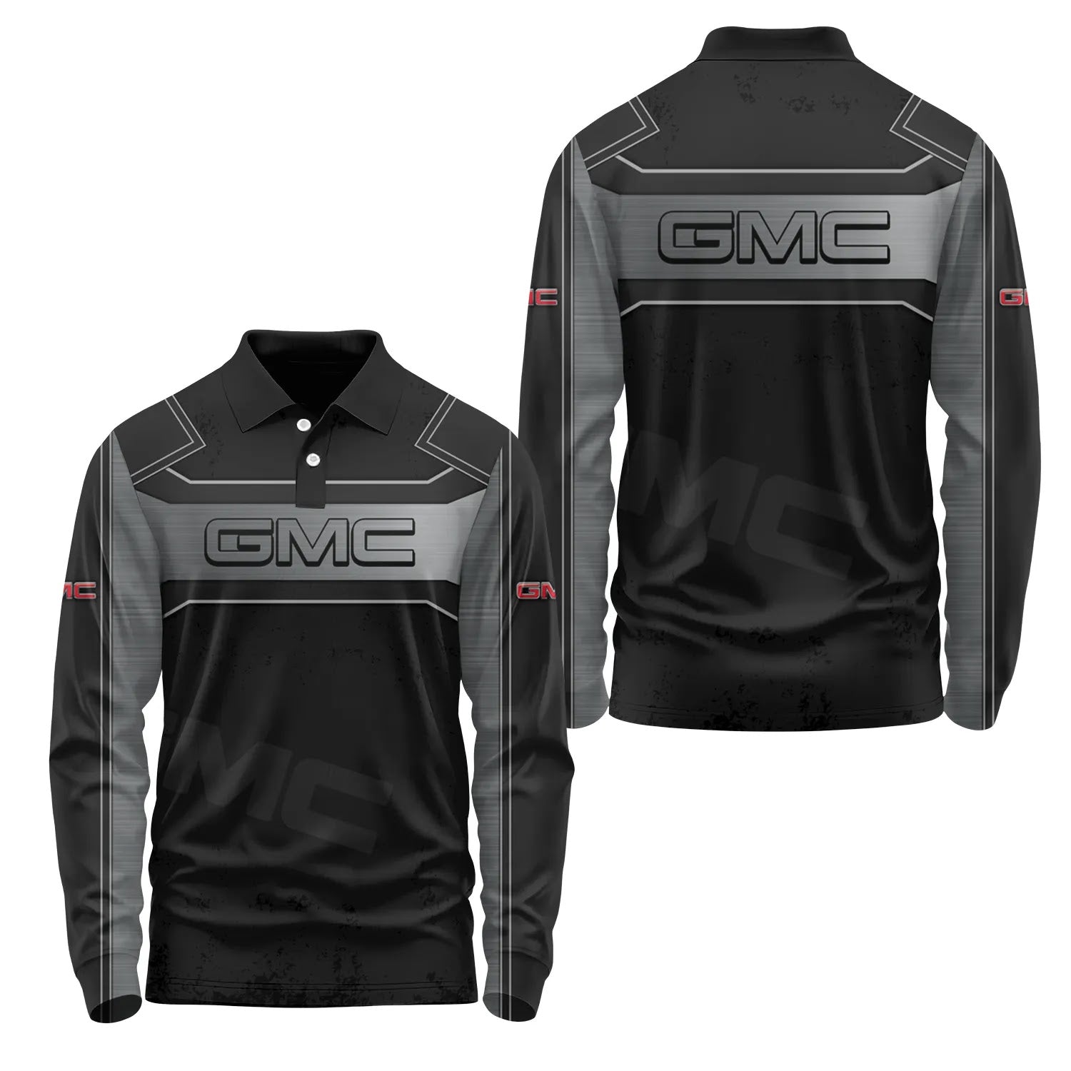 GMC Long Sleeve Polo SC085