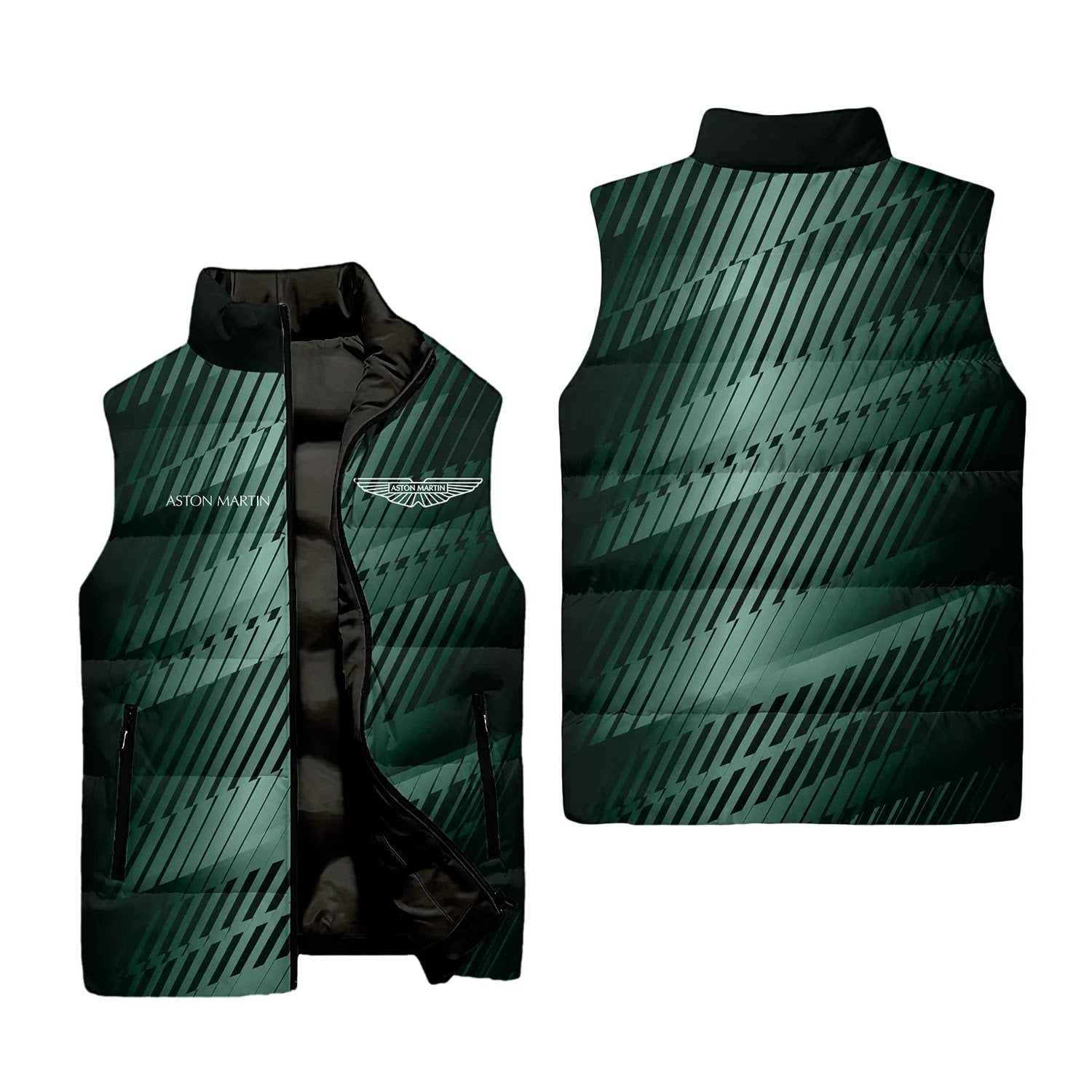 Aston Martin Sleeveless Puffer Jacket SC118
