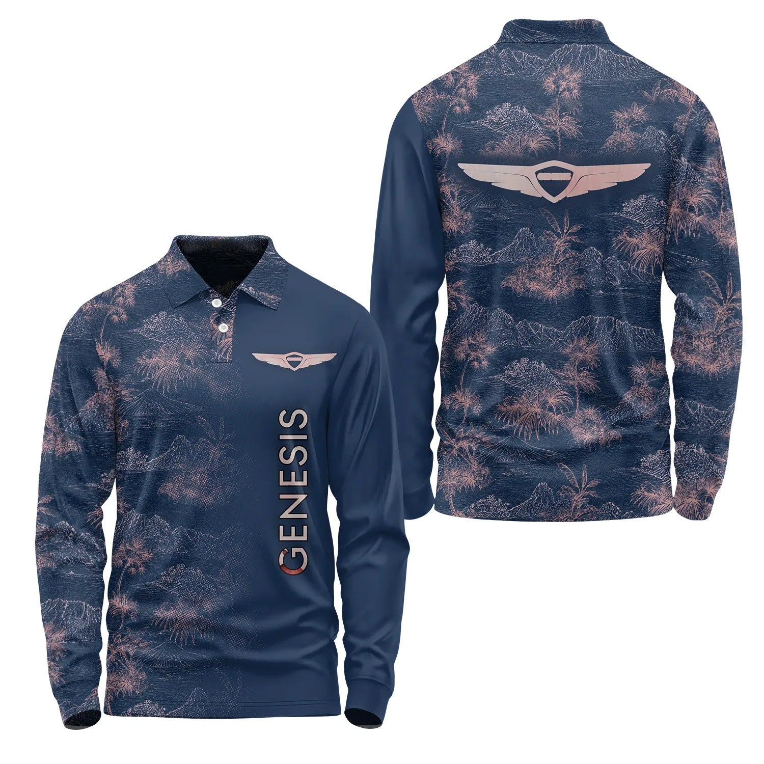 Genesis Long Sleeve Polo SHW007