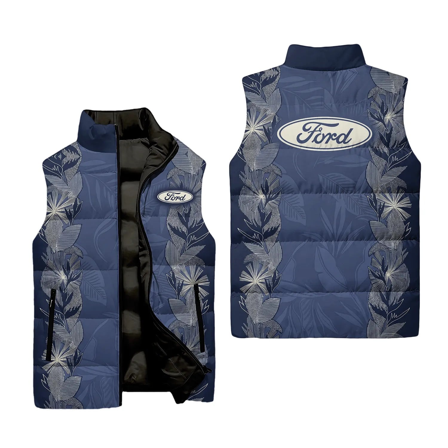 Ford Sleeveless Puffer Jacket SHW045
