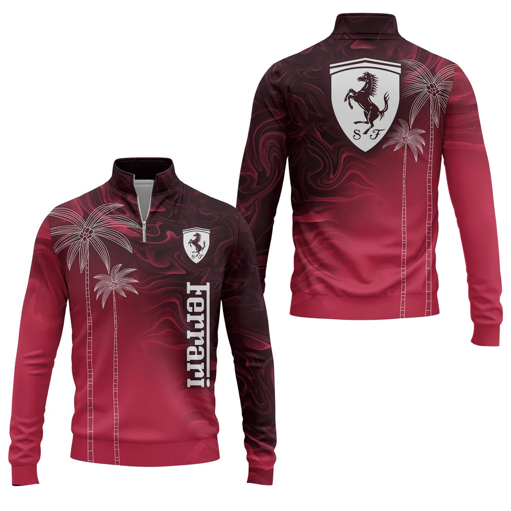 Ferrari Quarter-zip Pullover SHW070