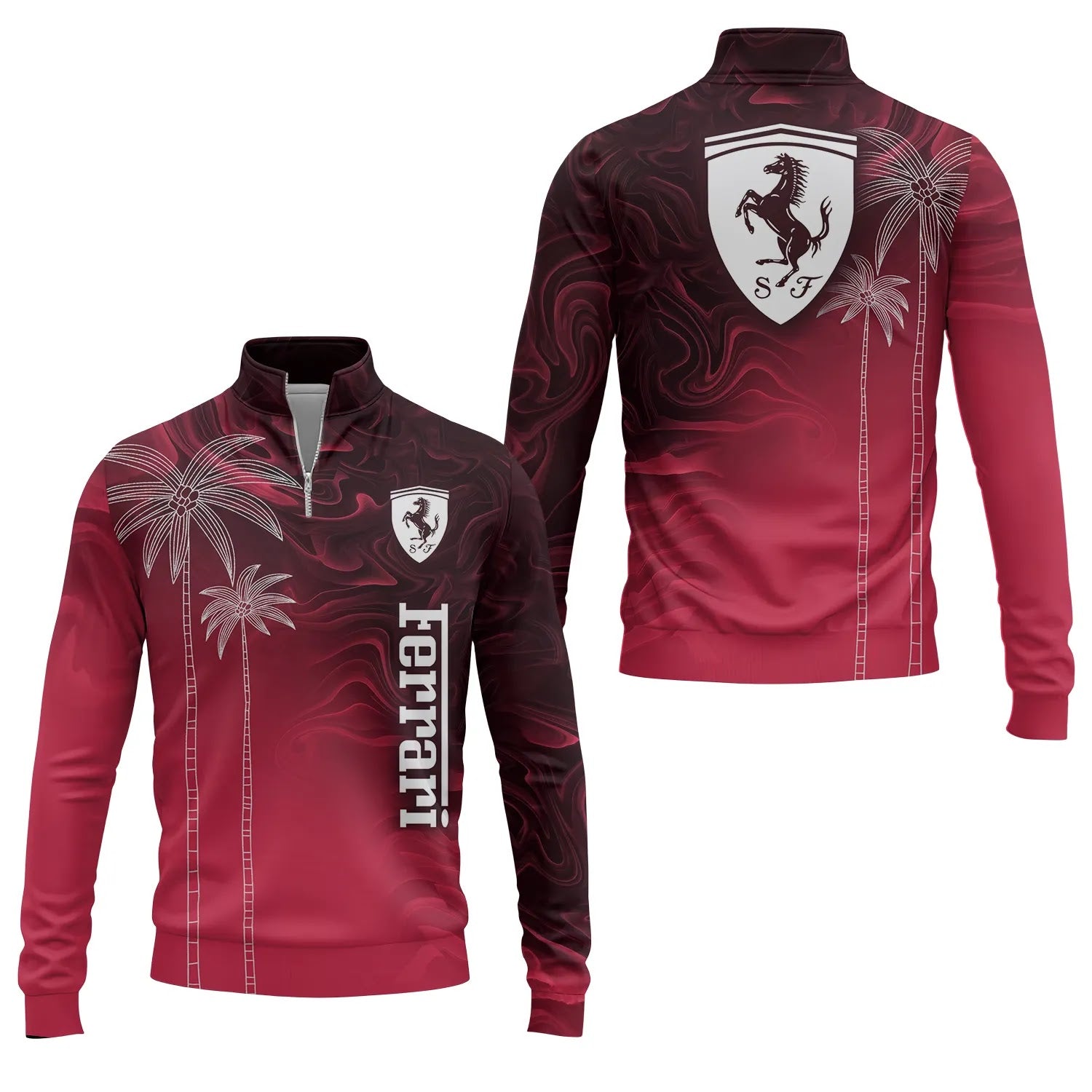 Ferrari Quarter-zip Pullover SHW070