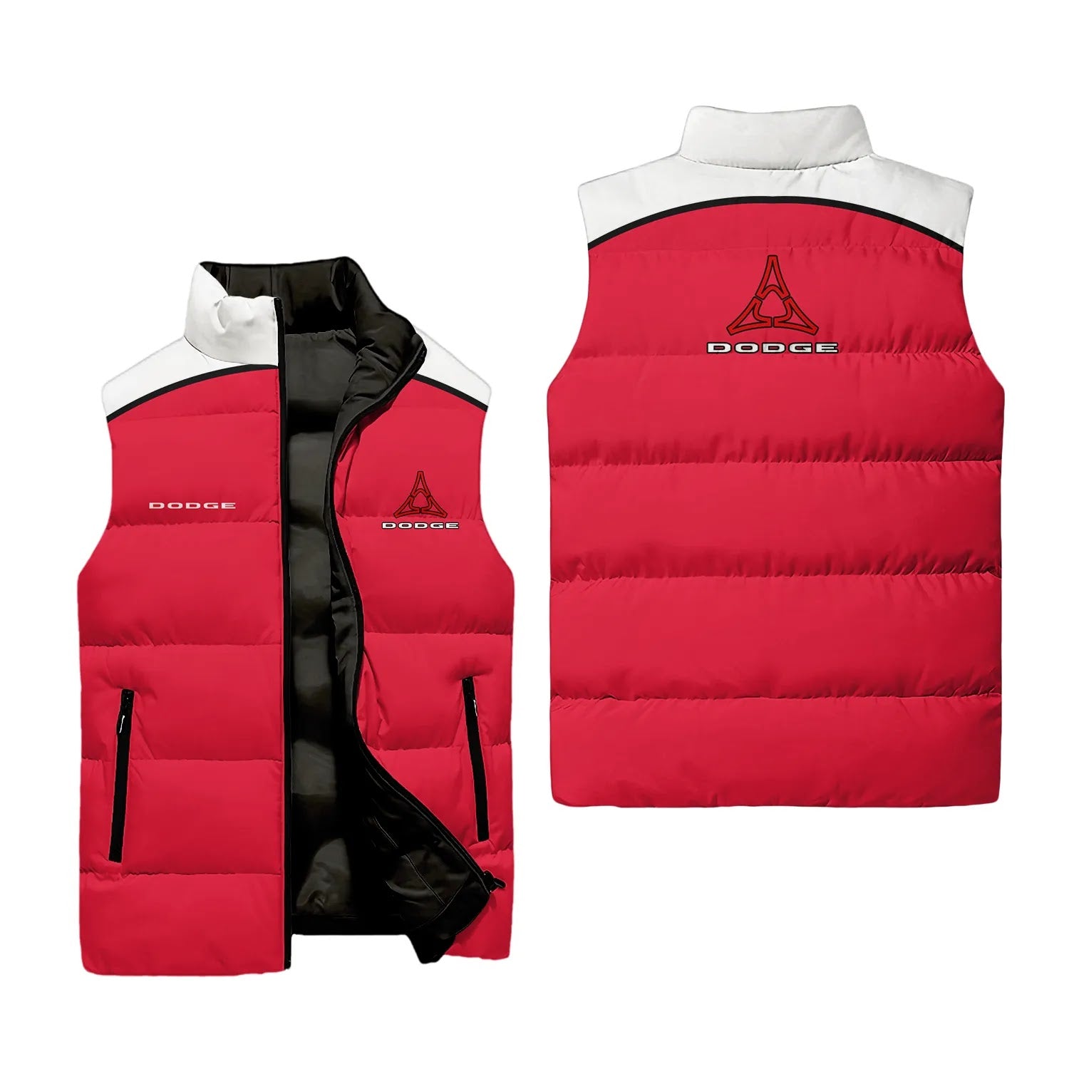 Dodge Sleeveless Puffer Jacket SC087