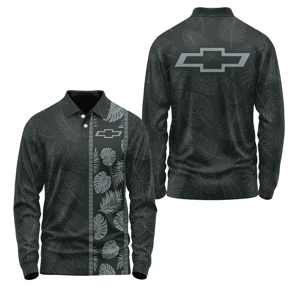 Chevrolet Long Sleeve Polo SHW022