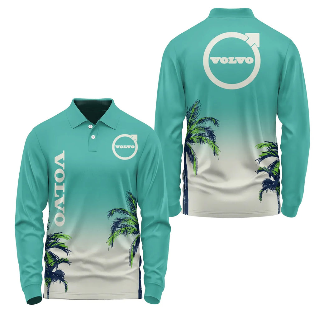 Volvo Long Sleeve Polo SHW020
