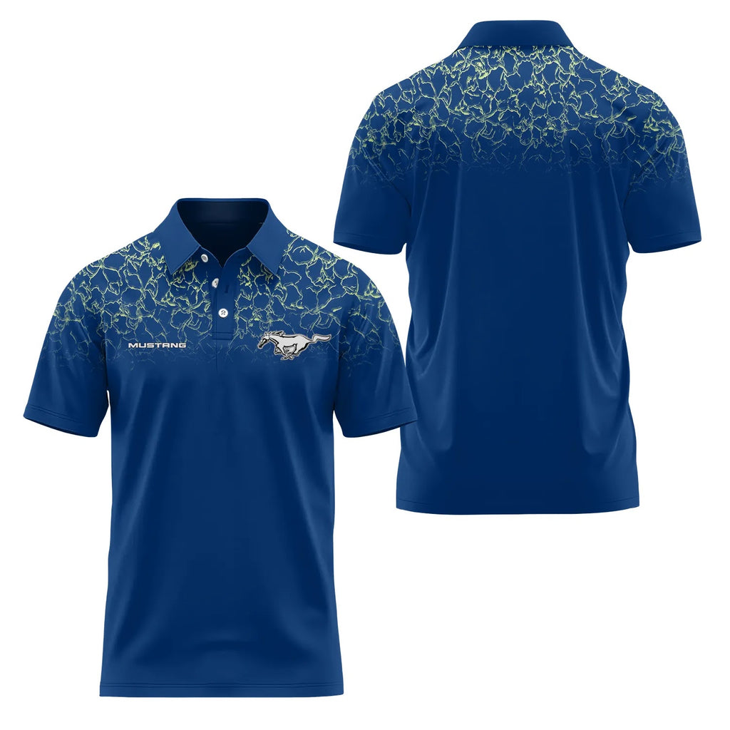 Ford Mustang Short Sleeve Polo SC108