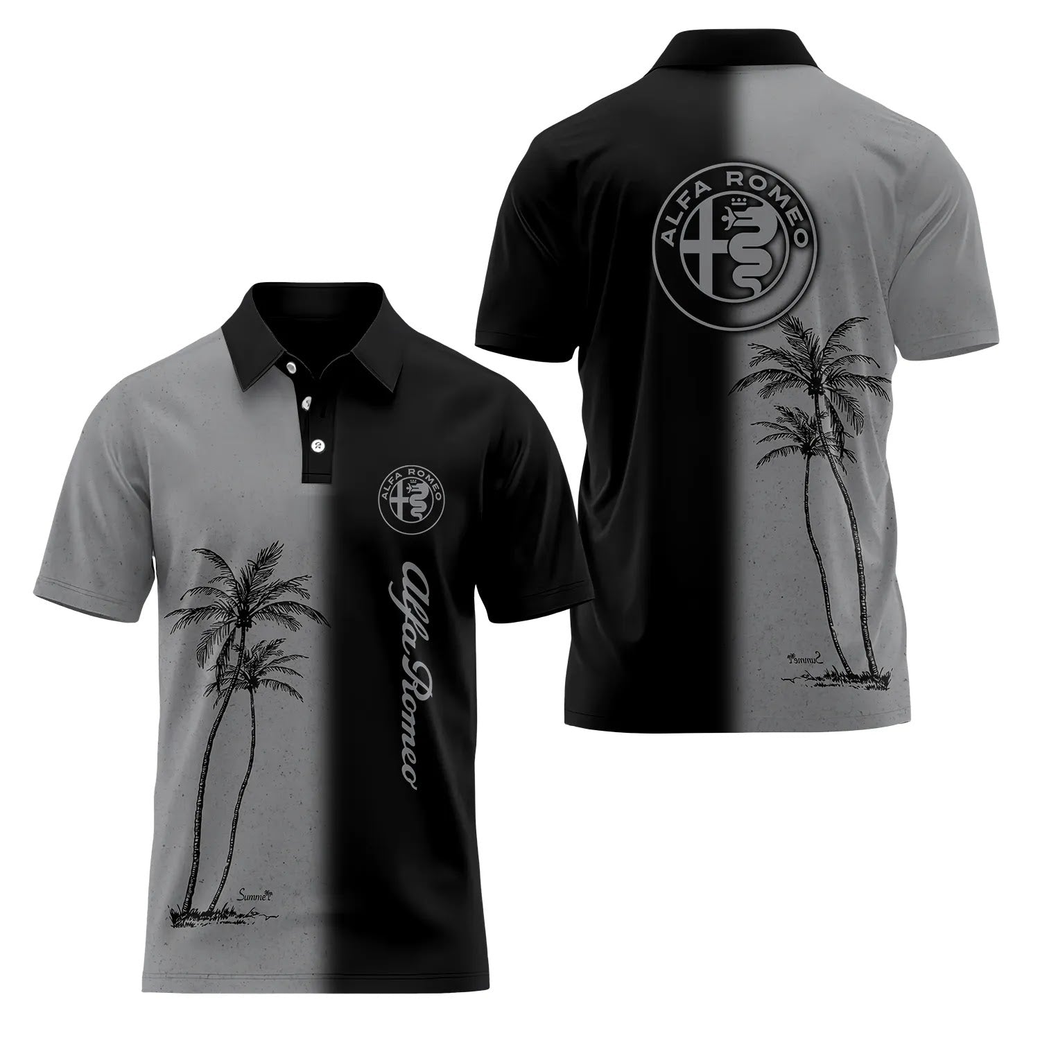 Alfa Romeo Short Sleeve Polo SHW037