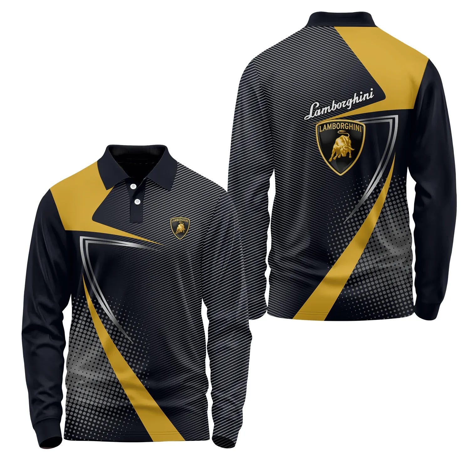 Lamborghini Long Sleeve Polo SC059