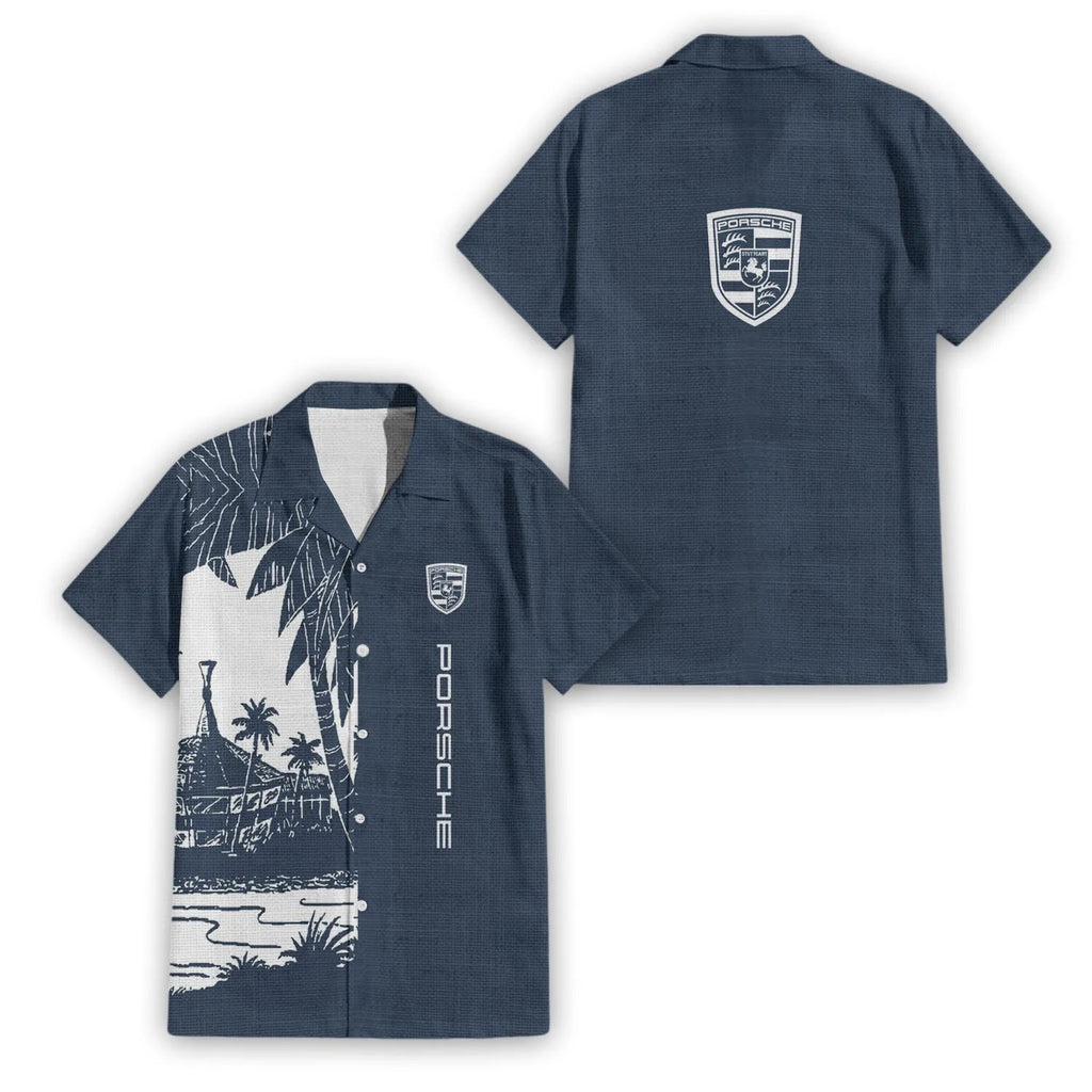 Porsche Premium Hawaiian Shirt SHW031
