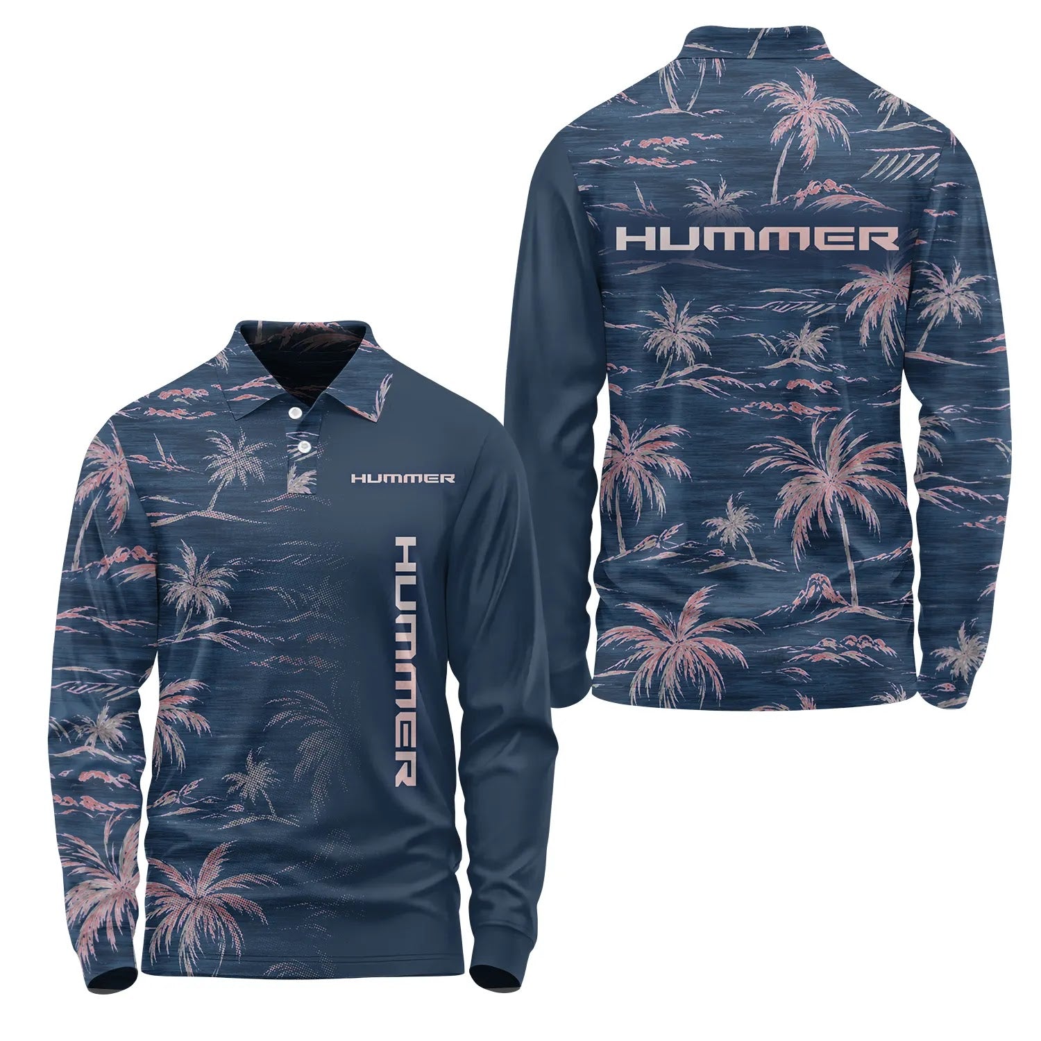Hummer Long Sleeve Polo SHW013