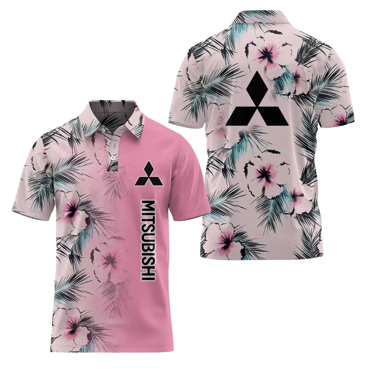 Mitsubishi Short Sleeve Polo SHW056
