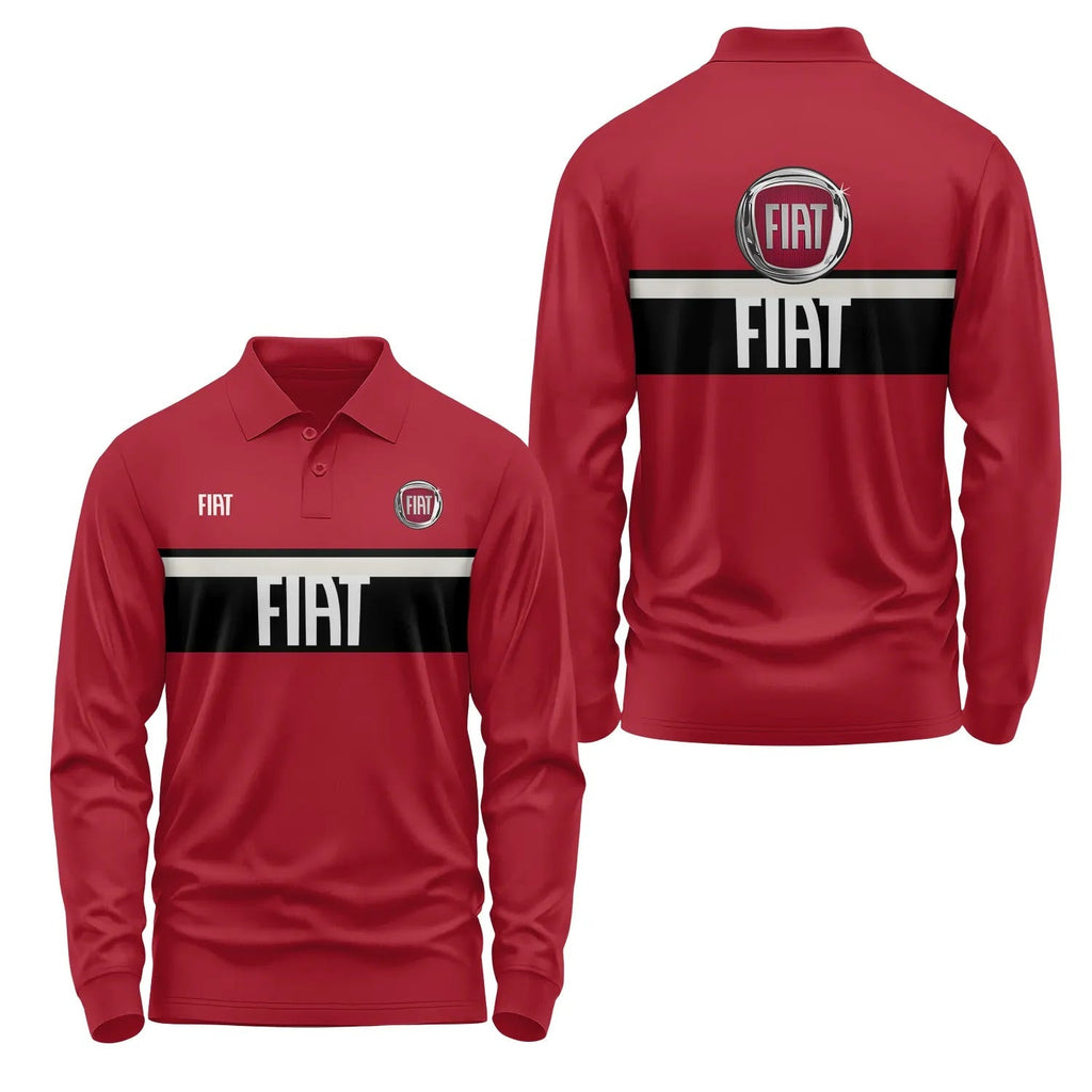 Fiat Long Sleeve Polo SC051