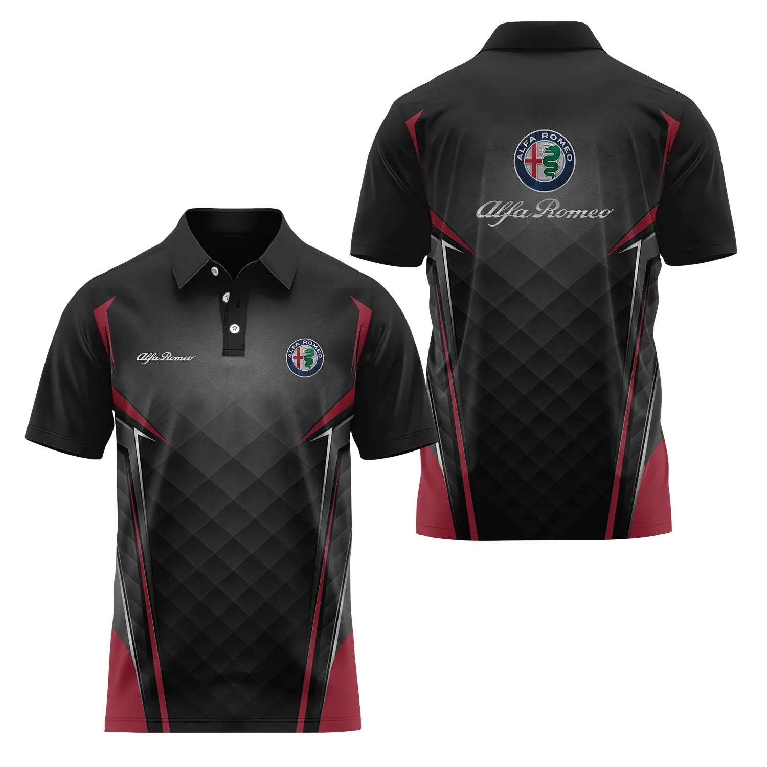 Alfa Romeo Short Sleeve Polo SC074