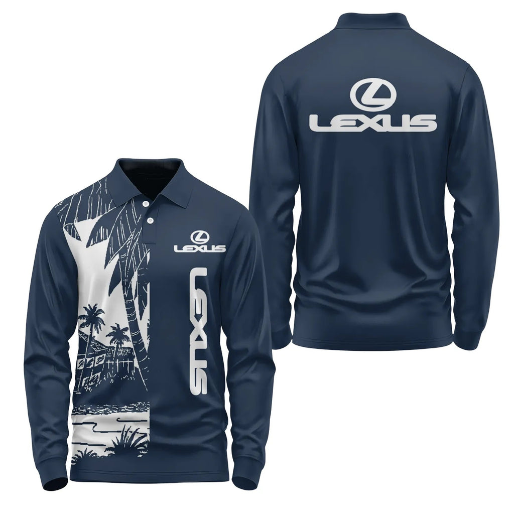 Lexus Long Sleeve Polo SHW031