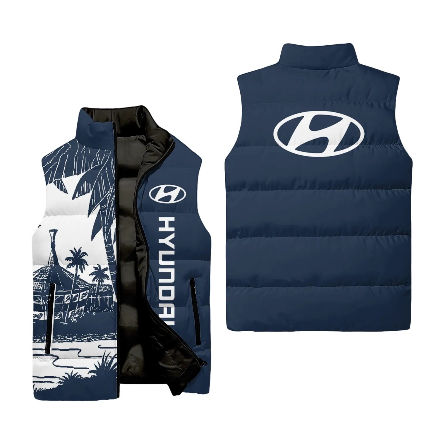 Hyundai Sleeveless Puffer Jacket SHW031