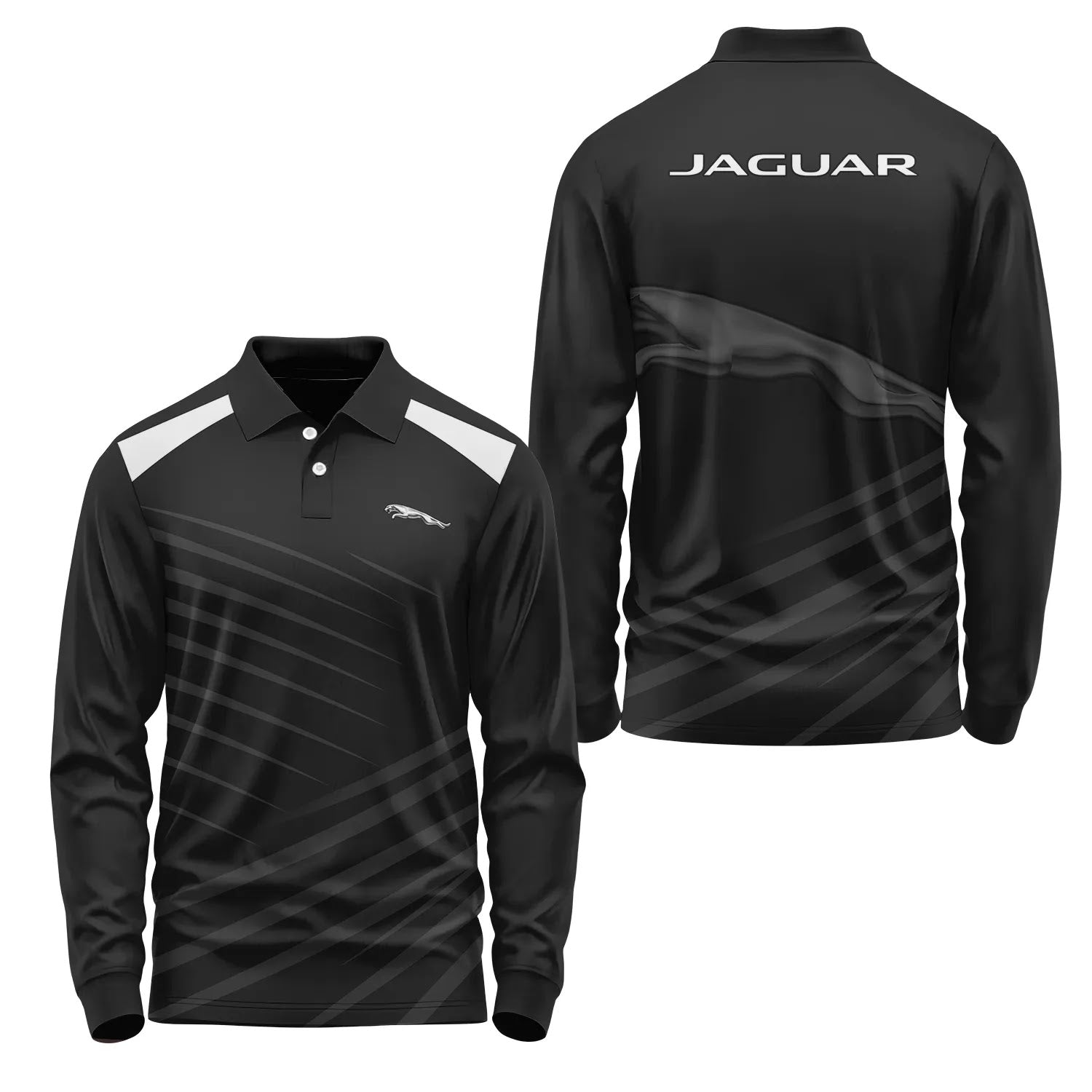 Jaguar Long Sleeve Polo SC082