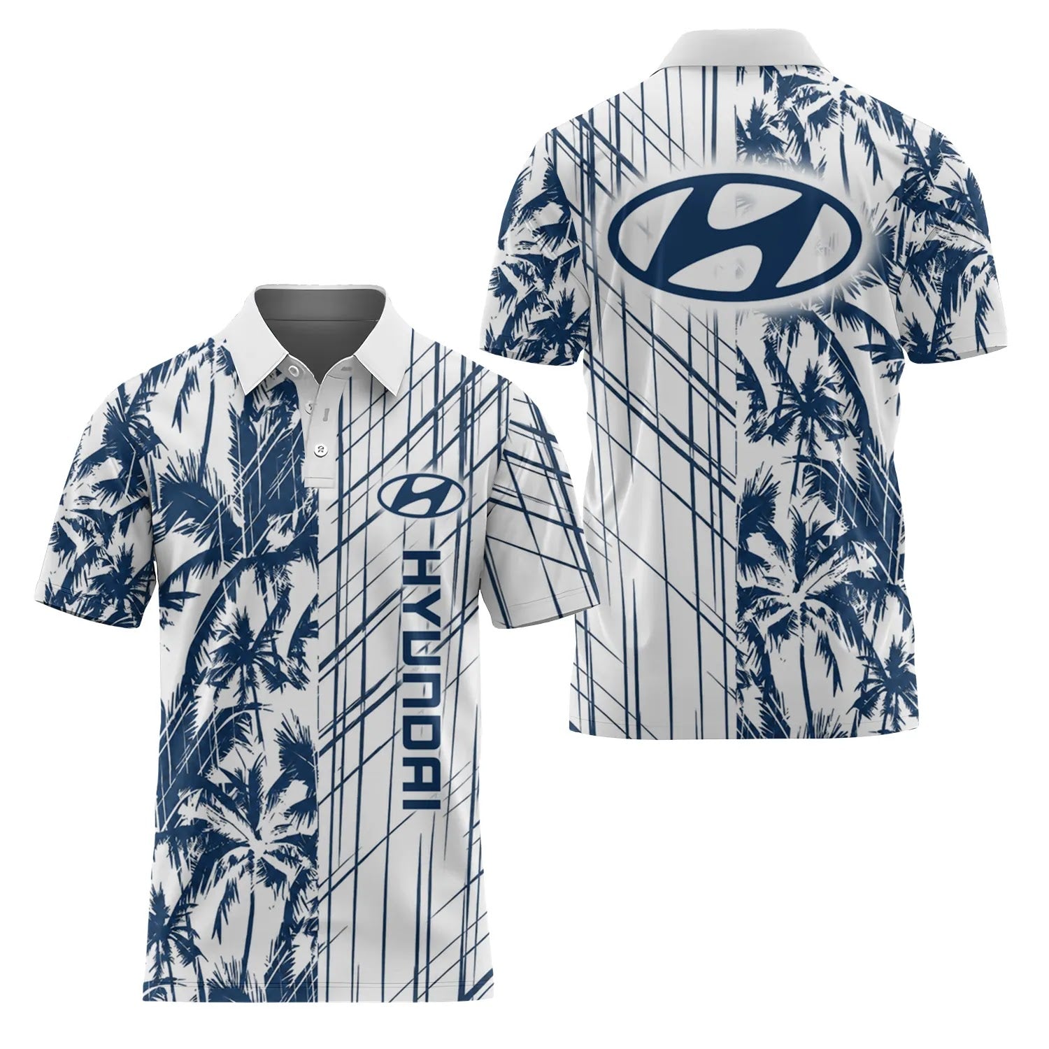 Hyundai Short Sleeve Polo SHW041