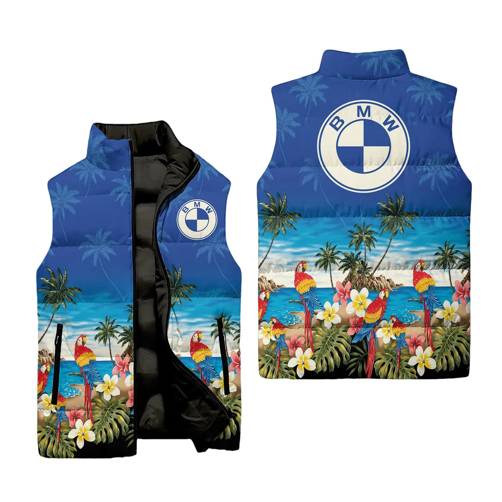 BMW Sleeveless Puffer Jacket SHW005