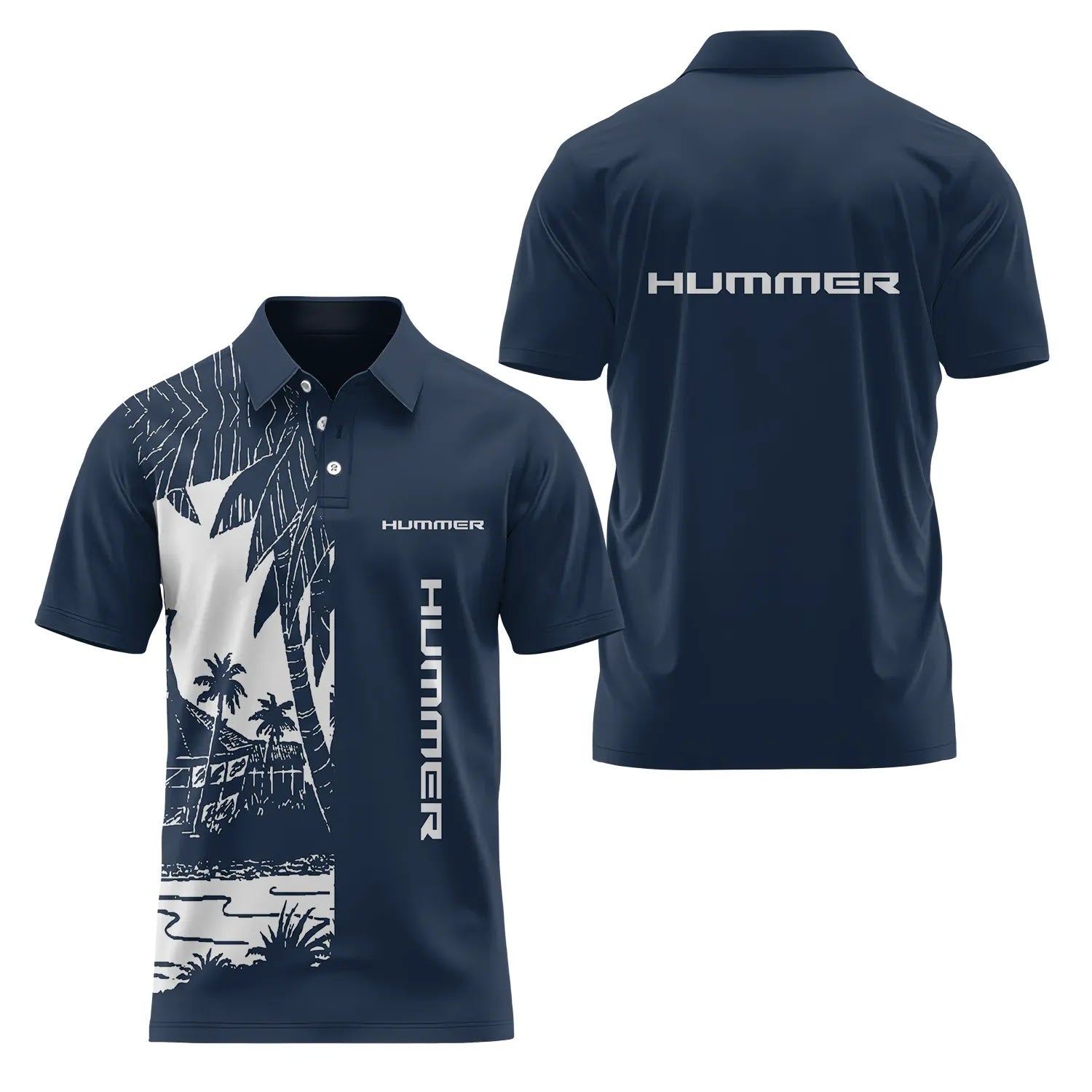 Hummer Short Sleeve Polo SHW031