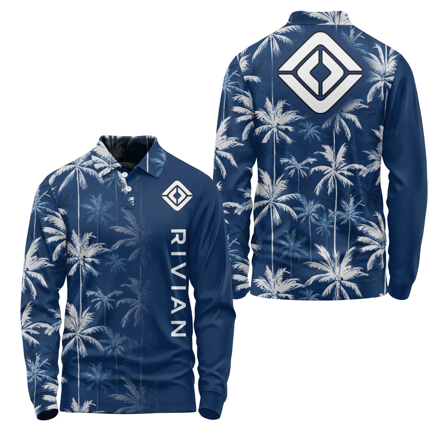 Rivian Long Sleeve Polo SHW032