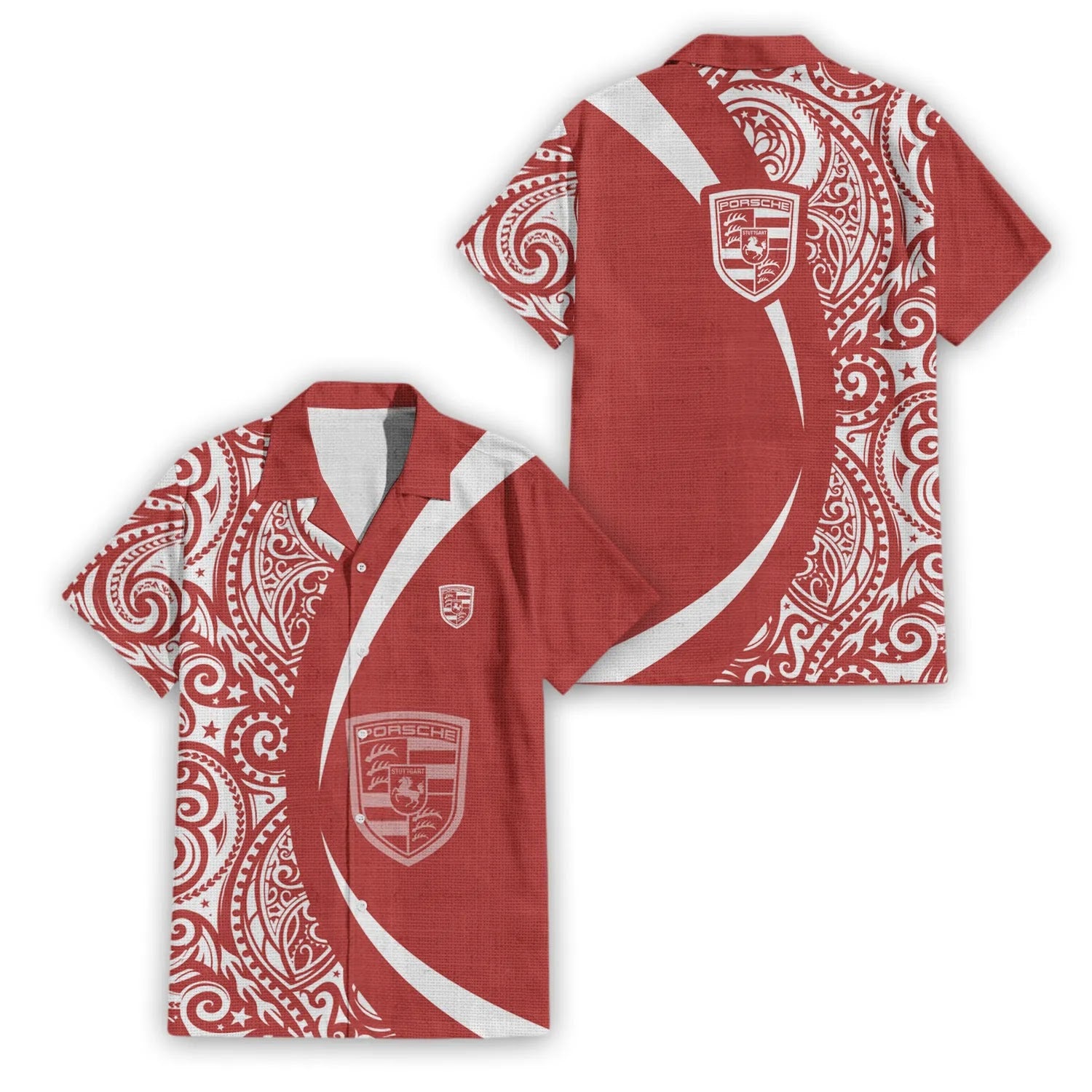 Porsche Premium Hawaiian Shirt SHW072
