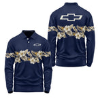Chevrolet Long Sleeve Polo SHW047