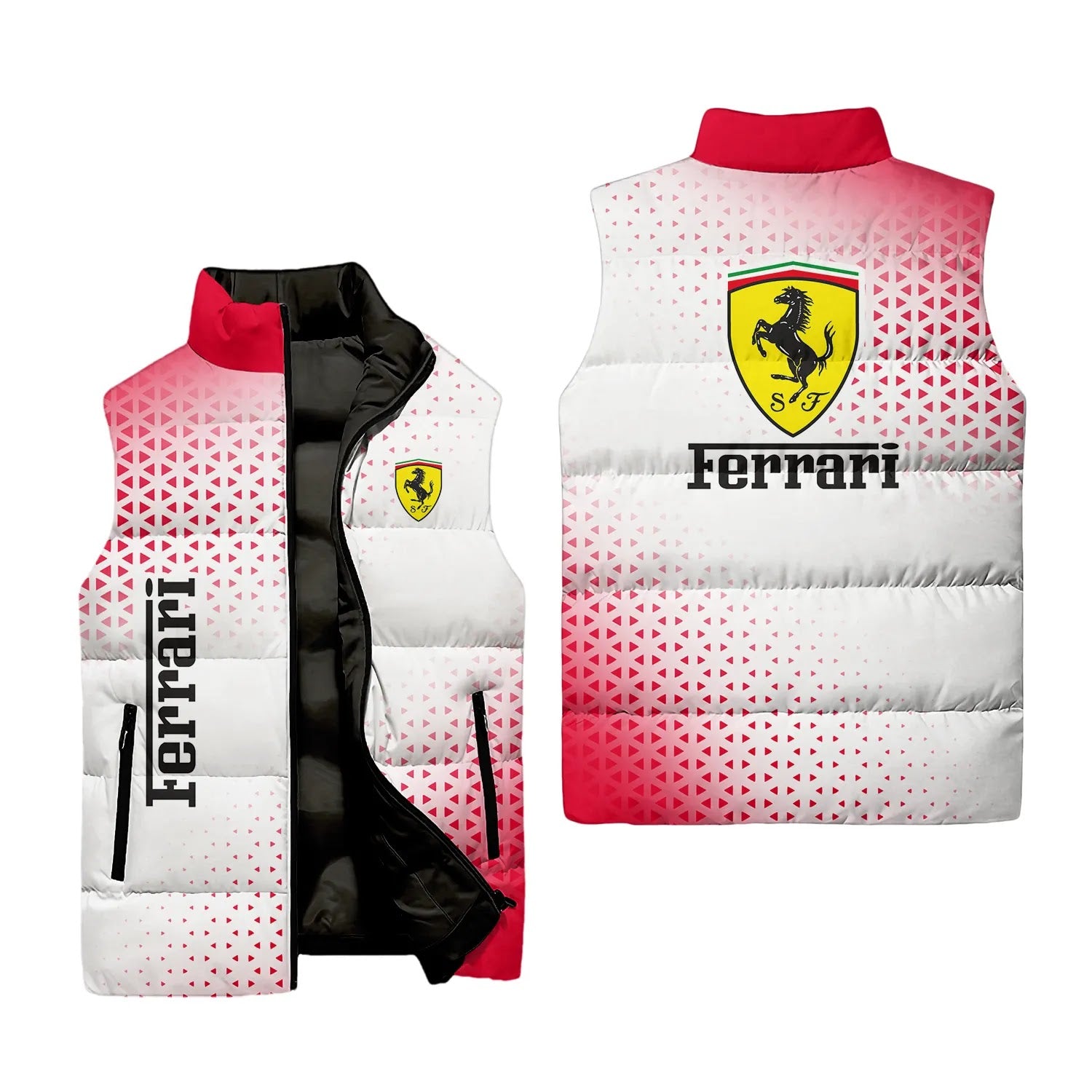 Ferrari Sleeveless Puffer Jacket SC079