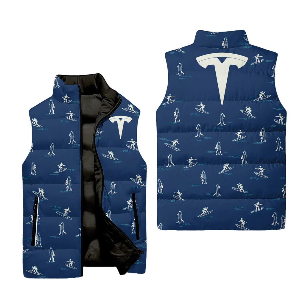 Tesla Sleeveless Puffer Jacket SHW011