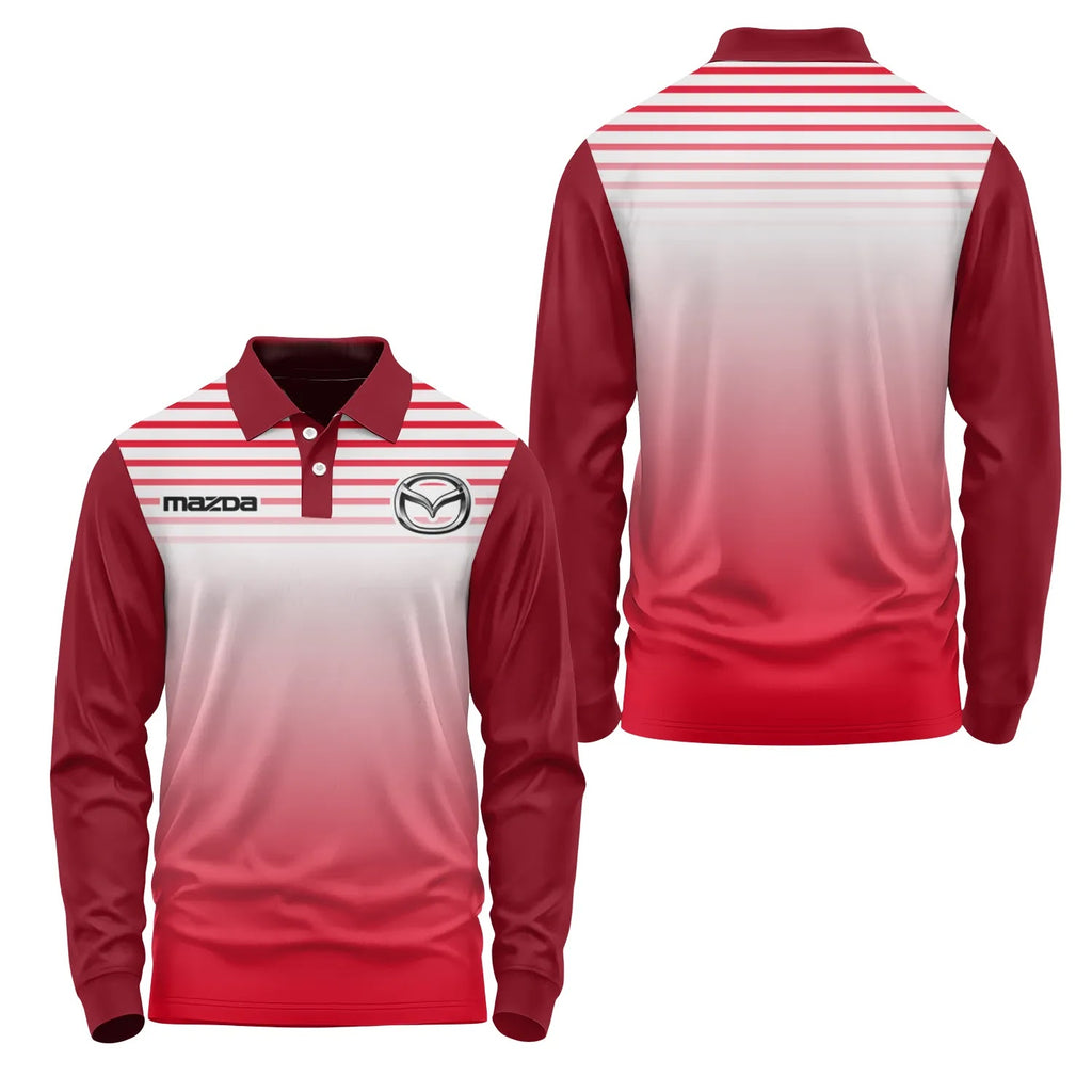 Mazda Long Sleeve Polo SC107