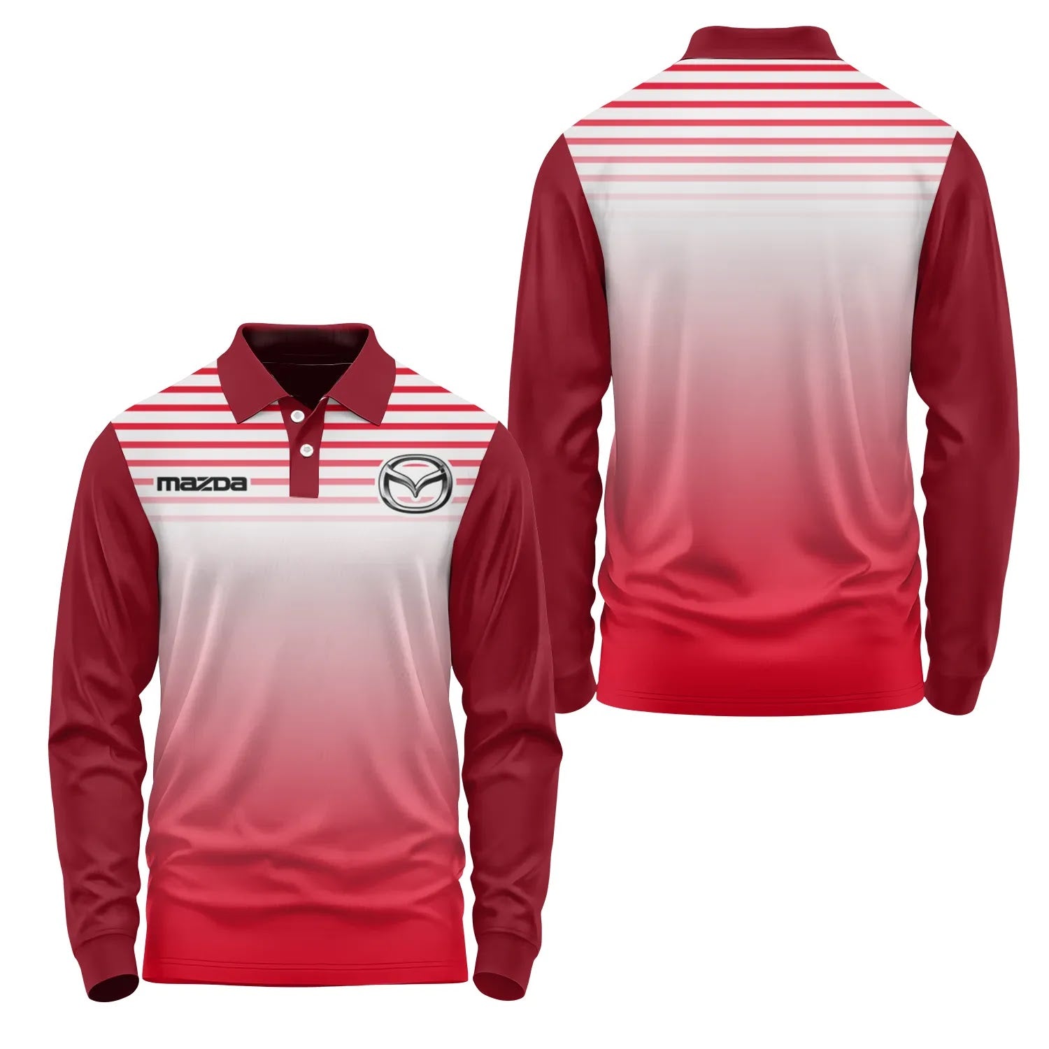 Mazda Long Sleeve Polo SC107