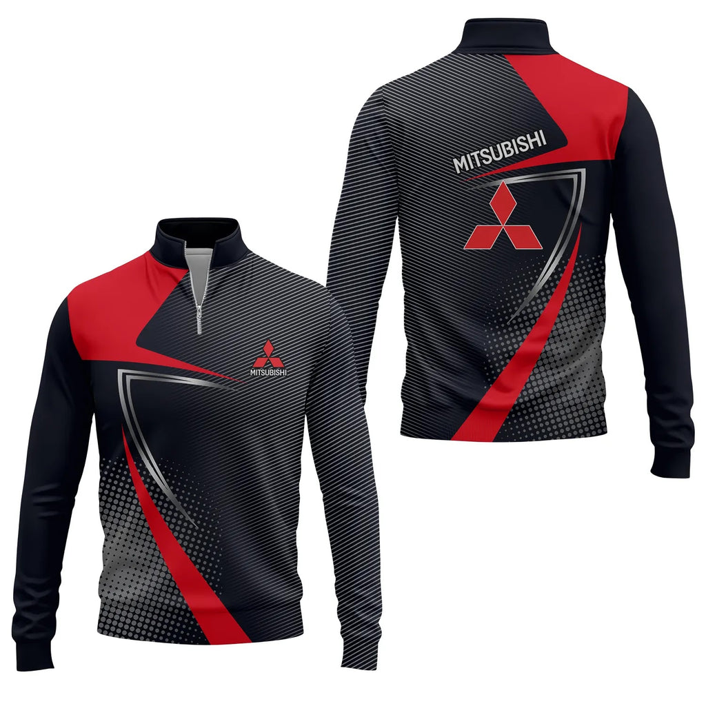 Mitsubishi Quarter-zip Pullover SC059