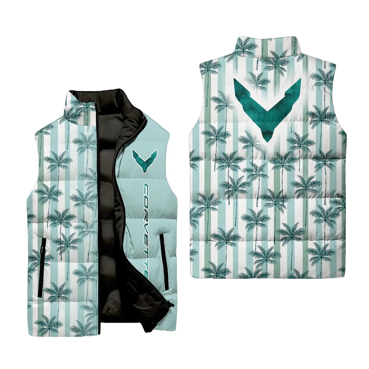 Corvette Sleeveless Puffer Jacket SHW028