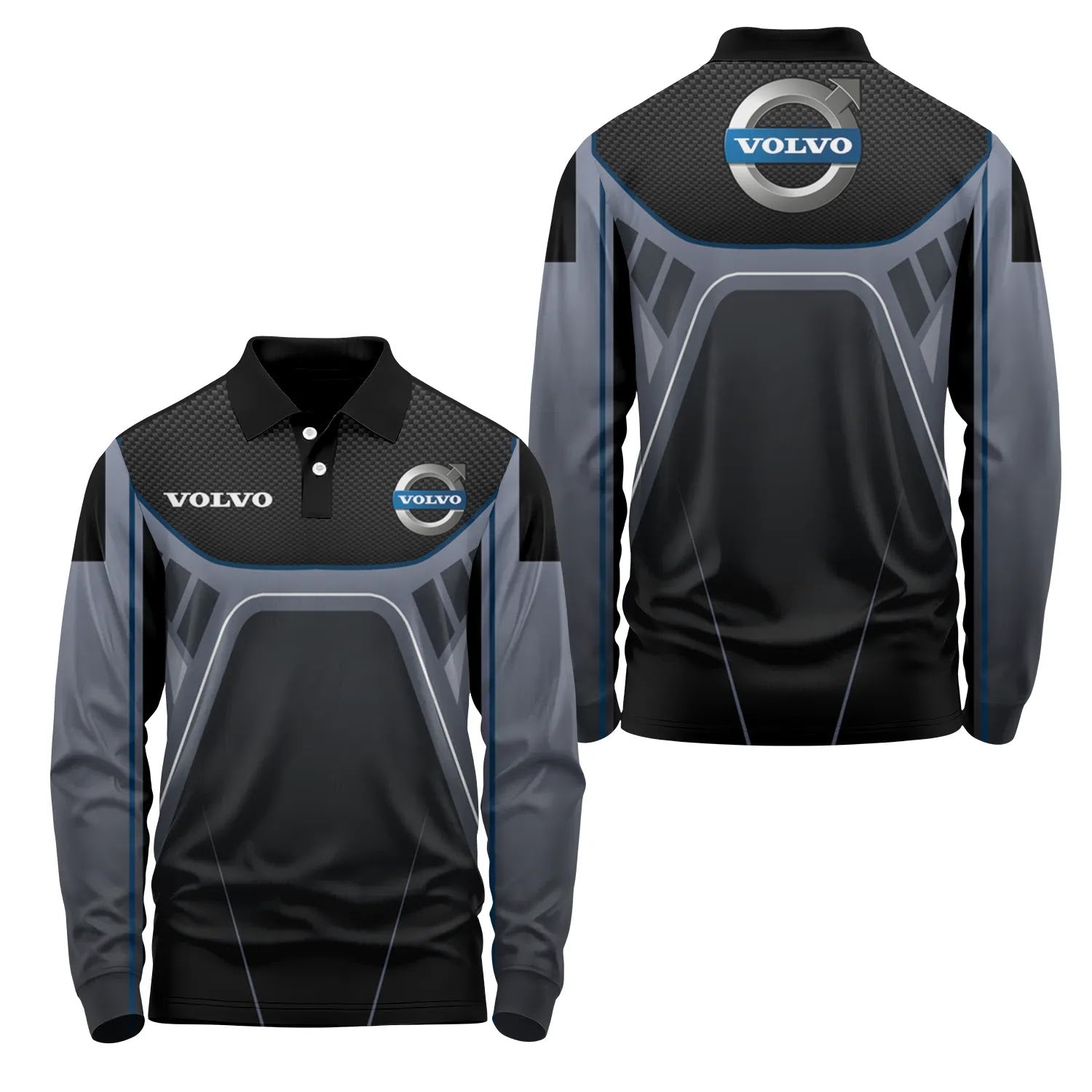Volvo Long Sleeve Polo SC088