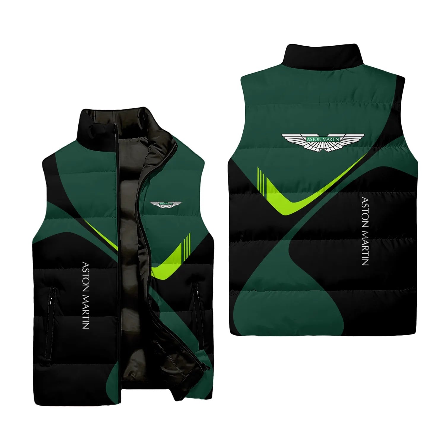Aston Martin Sleeveless Puffer Jacket SC058