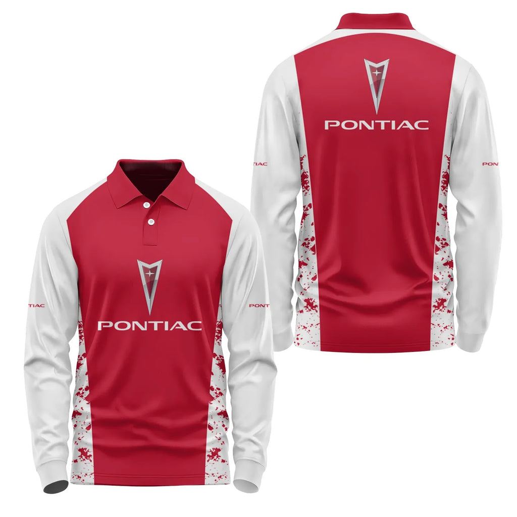 Pontiac Long Sleeve Polo SC089