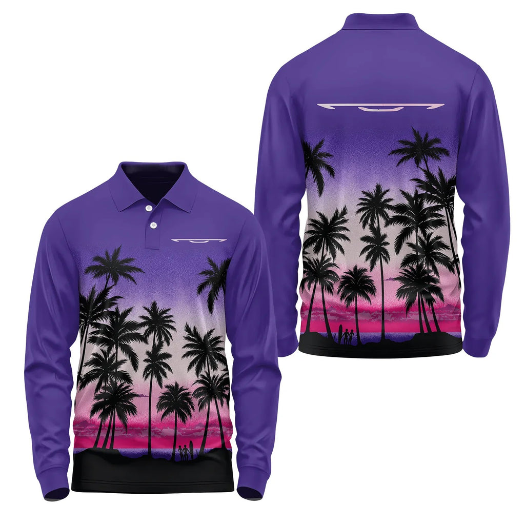Chrysler Long Sleeve Polo SHW019