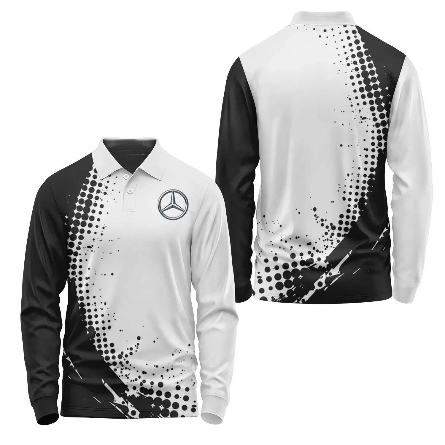 Mercedes-Benz Long Sleeve Polo SC095