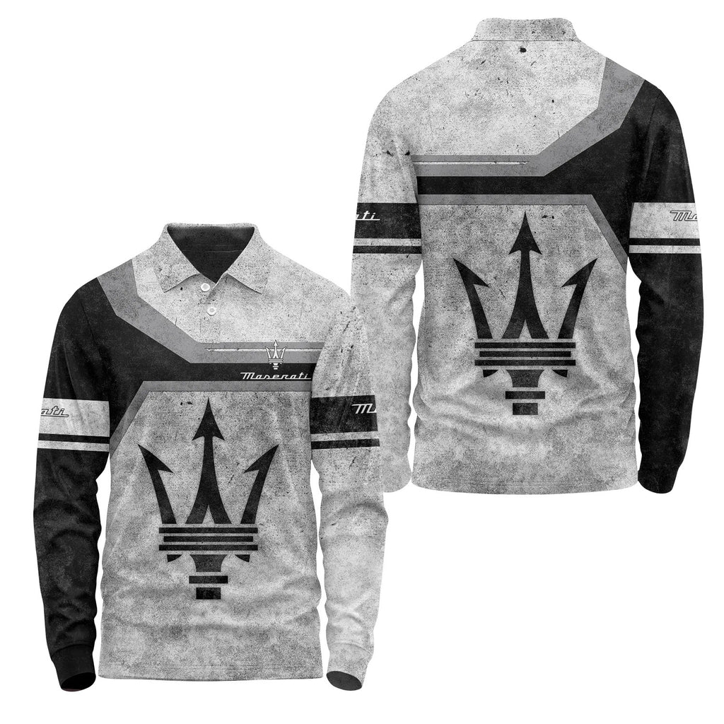 Maserati Long Sleeve Polo SC086
