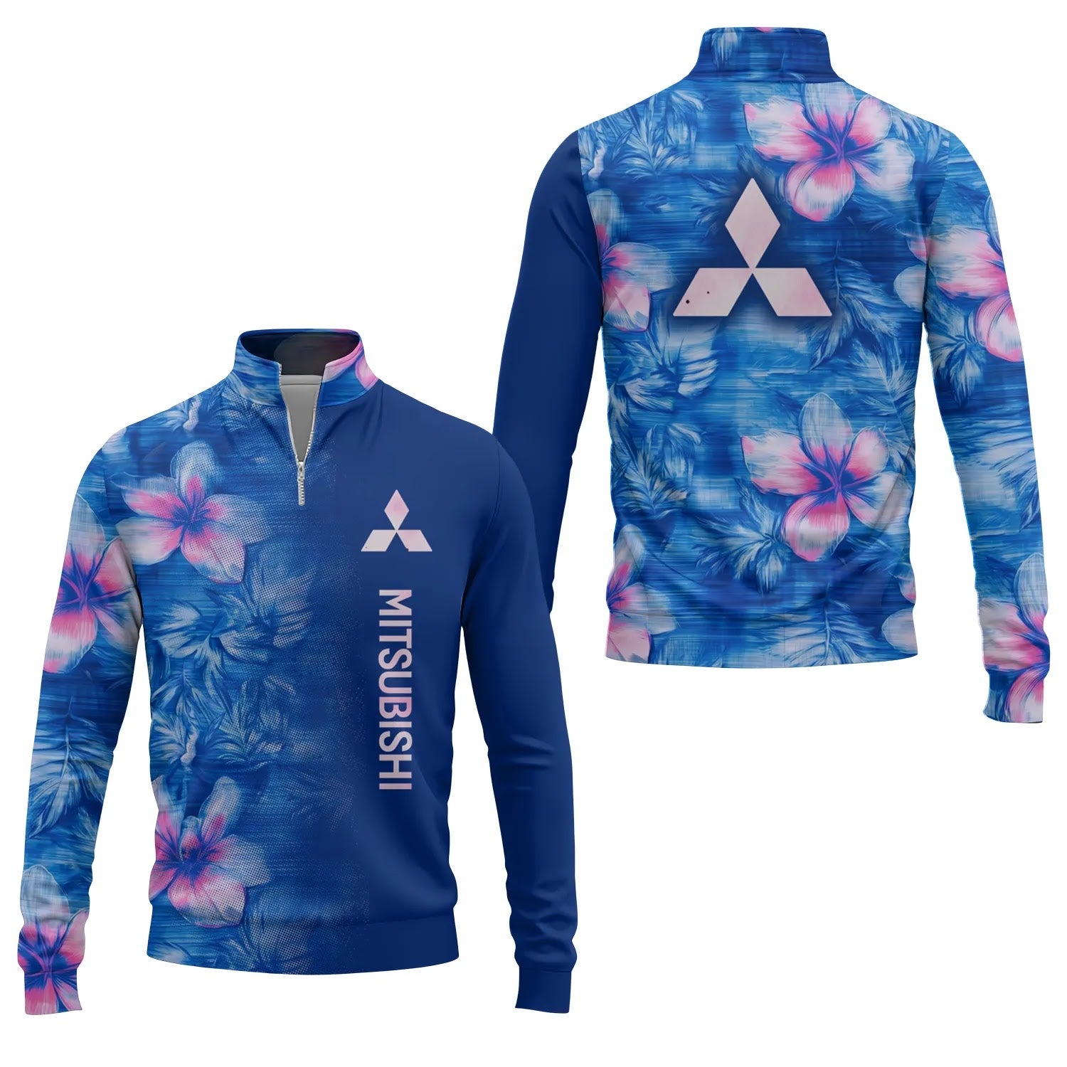 Mitsubishi Quarter-zip Pullover SHW057